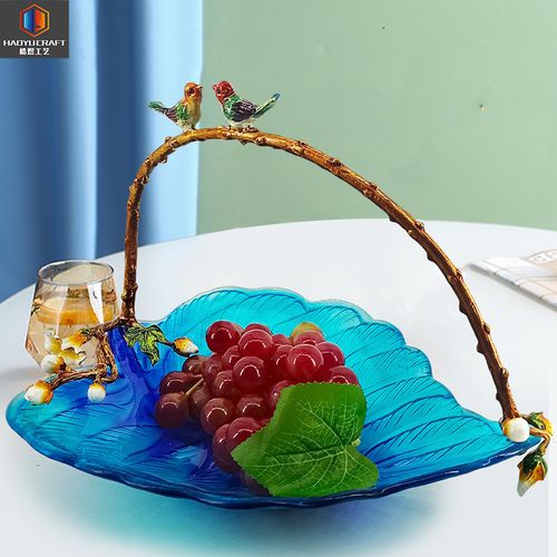 彩绘玻璃水果托盘-彩绘玻璃水果托盘厂家,品牌,图片,热帖